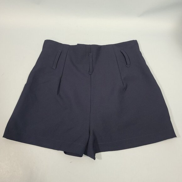 Forever 21 Navy Blue High Waisted 2" Shorts Womens Size Small - Picture 2 of 7